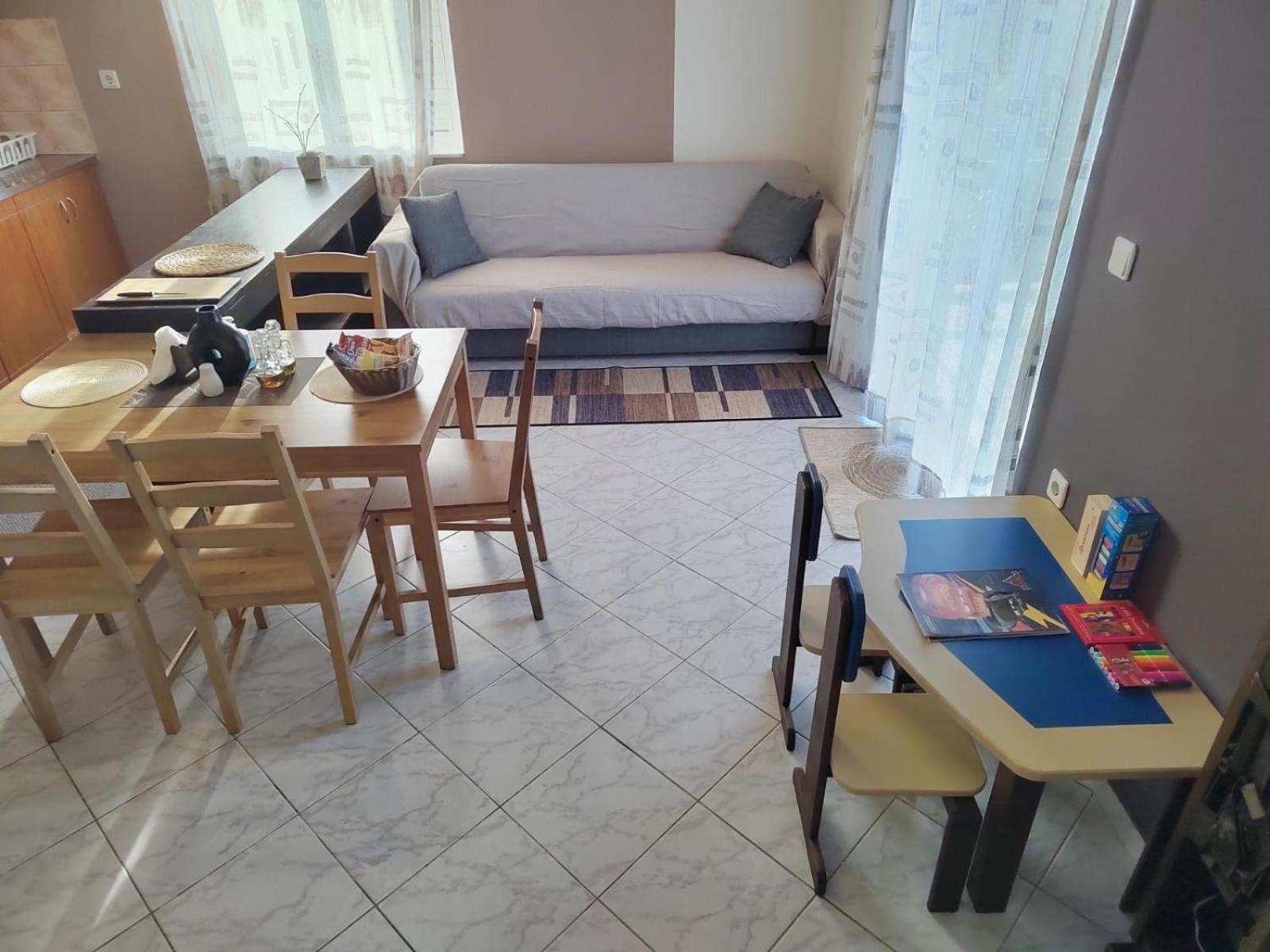 Manos Apartments Kolimvarion Ruang foto